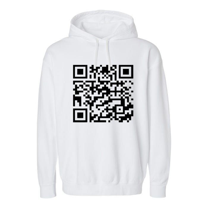 Donald Trump Is Your President Qr Trump Garment-Dyed Fleece Hoodie