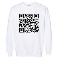 Donald Trump Is Your President Qr Trump Garment-Dyed Sweatshirt