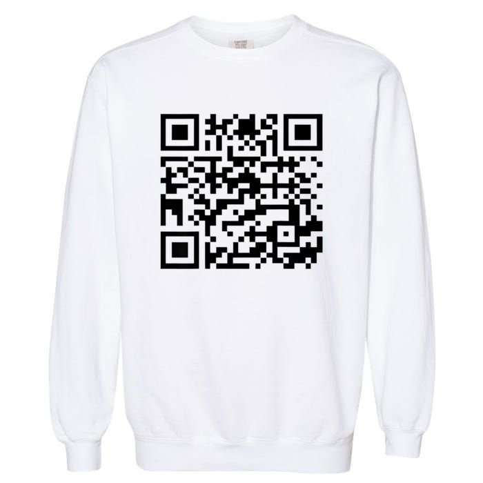 Donald Trump Is Your President Qr Trump Garment-Dyed Sweatshirt