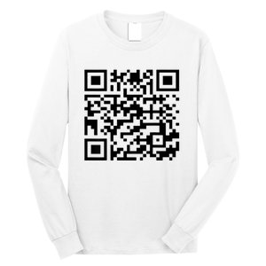 Donald Trump Is Your President Qr Trump Long Sleeve Shirt