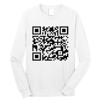 Donald Trump Is Your President Qr Trump Long Sleeve Shirt