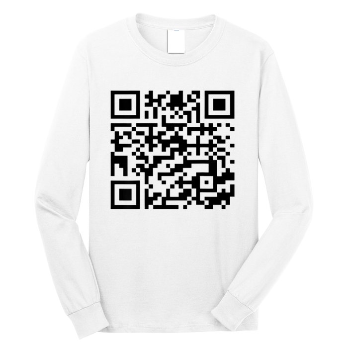 Donald Trump Is Your President Qr Trump Long Sleeve Shirt