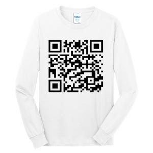 Donald Trump Is Your President Qr Trump Tall Long Sleeve T-Shirt