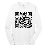 Donald Trump Is Your President Qr Trump Tall Long Sleeve T-Shirt