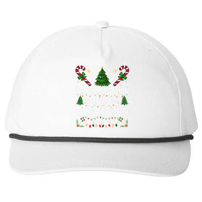 Due To Inflation Ugly Christmas Sweaters Funny Snapback Five-Panel Rope Hat