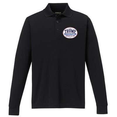 Donald Trump Inauguration Day 2025 Performance Long Sleeve Polo