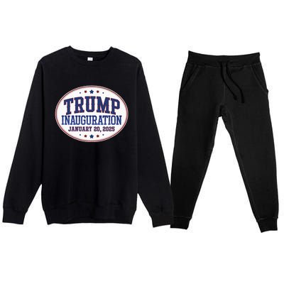 Donald Trump Inauguration Day 2025 Premium Crewneck Sweatsuit Set