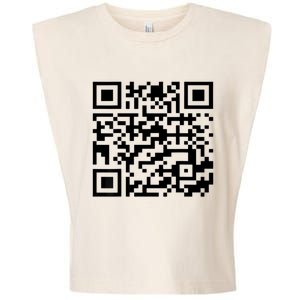 Donald Trump Is Your President Qr Trump Garment-Dyed Women's Muscle Tee