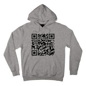 Donald Trump Is Your President Qr Trump Tall Hoodie