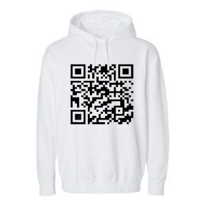 Donald Trump Is Your President Qr Trump Garment-Dyed Fleece Hoodie