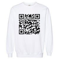 Donald Trump Is Your President Qr Trump Garment-Dyed Sweatshirt