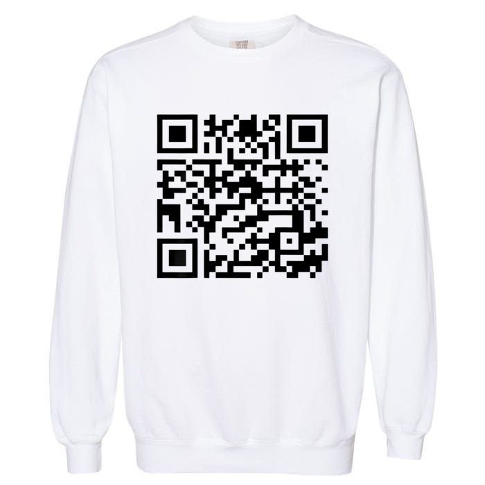 Donald Trump Is Your President Qr Trump Garment-Dyed Sweatshirt