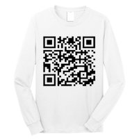 Donald Trump Is Your President Qr Trump Long Sleeve Shirt