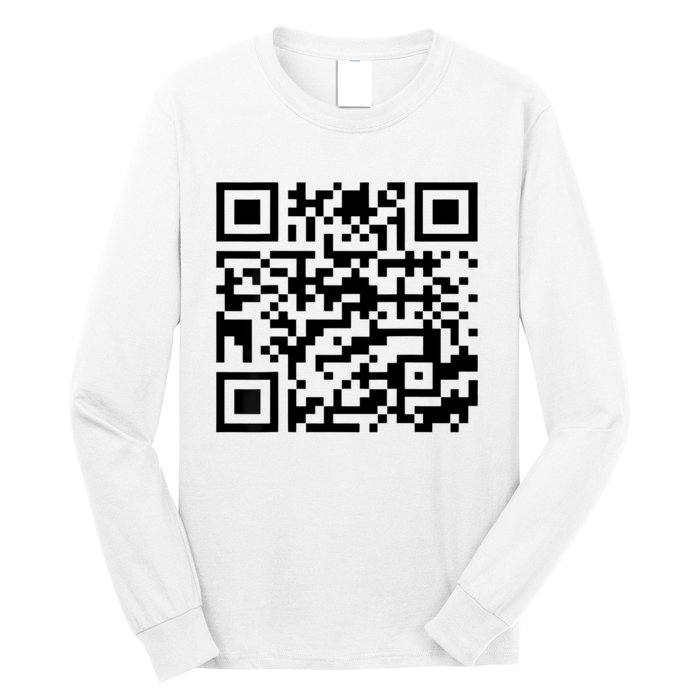 Donald Trump Is Your President Qr Trump Long Sleeve Shirt