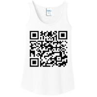 Donald Trump Is Your President Qr Trump Ladies Essential Tank