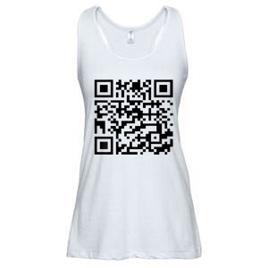 Donald Trump Is Your President Qr Trump Ladies Essential Flowy Tank