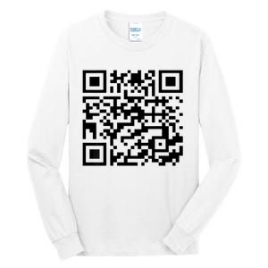 Donald Trump Is Your President Qr Trump Tall Long Sleeve T-Shirt