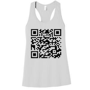 Donald Trump Is Your President Qr Trump Women's Racerback Tank