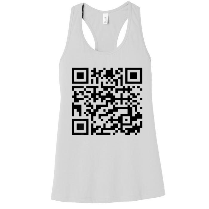 Donald Trump Is Your President Qr Trump Women's Racerback Tank