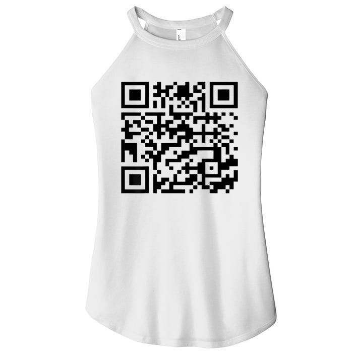 Donald Trump Is Your President Qr Trump Women's Perfect Tri Rocker Tank