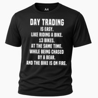 Day Trading Is Easy Funny Day Trader Stock Market Gift Performance Shirt