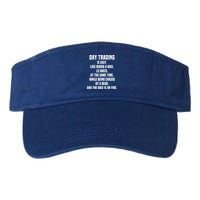 Day Trading Is Easy Funny Day Trader Stock Market Gift Visor