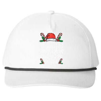 Due To Inflation Funny Christmas Sweater Xmas Snapback Five-Panel Rope Hat