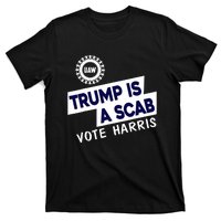 Donald Trump Is A Scab Vote Harris Anti Trump We Are Not Going Back T-Shirt