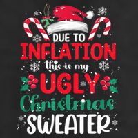 Due To Inflation This Is My Ugly Christmas Pajamas Gift 11oz C Handle Ceramic Mug