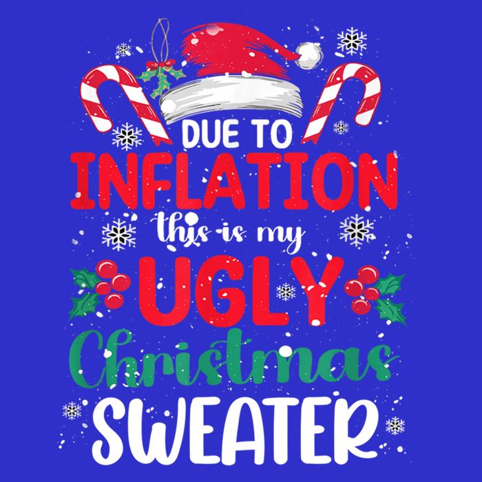 Due To Inflation This Is My Ugly Christmas Pajamas Gift 16 in Basic Backpack