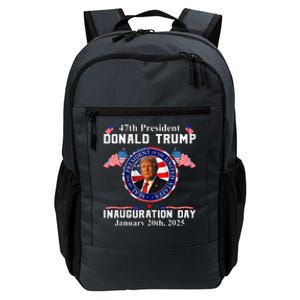 Donald Trump Inauguration Day 2025 47th Usa President Daily Commute Backpack