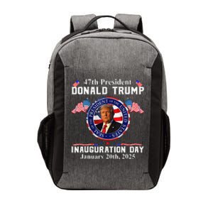 Donald Trump Inauguration Day 2025 47th Usa President Vector Backpack