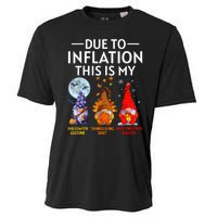 Due To Inflation This Is My Funny Gnomes Halloween Costume Cooling Performance Crew T-Shirt