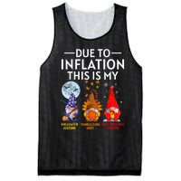 Due To Inflation This Is My Funny Gnomes Halloween Costume Mesh Reversible Basketball Jersey Tank