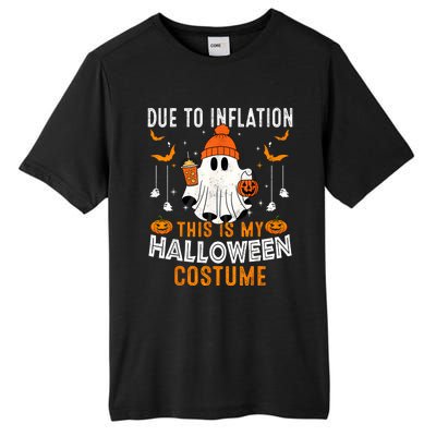 Due To Inflation This Is My Halloween Costume Funny Pumpkins Tall Fusion ChromaSoft Performance T-Shirt