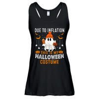 Due To Inflation This Is My Halloween Costume Funny Pumpkins Ladies Essential Flowy Tank