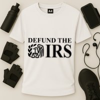 Defund The IRS Cooling Performance Crew T-Shirt