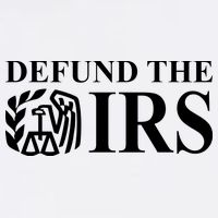Defund The IRS Cooling Performance Crew T-Shirt