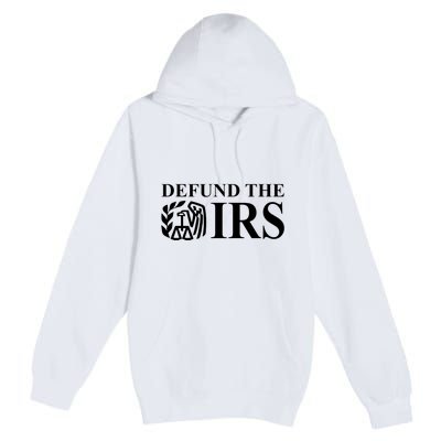 Defund The IRS Premium Pullover Hoodie