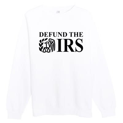 Defund The IRS Premium Crewneck Sweatshirt