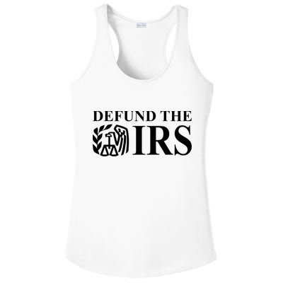 Defund The IRS Ladies PosiCharge Competitor Racerback Tank