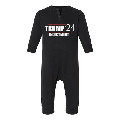 Donald TRUMP Indictment 2024 Infant Fleece One Piece