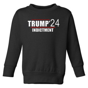 Donald TRUMP Indictment 2024 Toddler Sweatshirt