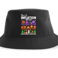 Due To Inflation This Is My Funny Halloween Costume Sustainable Bucket Hat