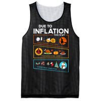 Due To Inflation Halloween Thanksgiving Christmas Sweater Mesh Reversible Basketball Jersey Tank