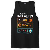 Due To Inflation Halloween Thanksgiving Christmas Sweater PosiCharge Competitor Tank