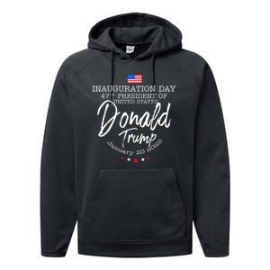 Donald Trump Inauguration Day 2025 Performance Fleece Hoodie