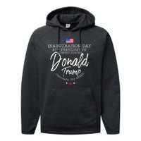 Donald Trump Inauguration Day 2025 Performance Fleece Hoodie