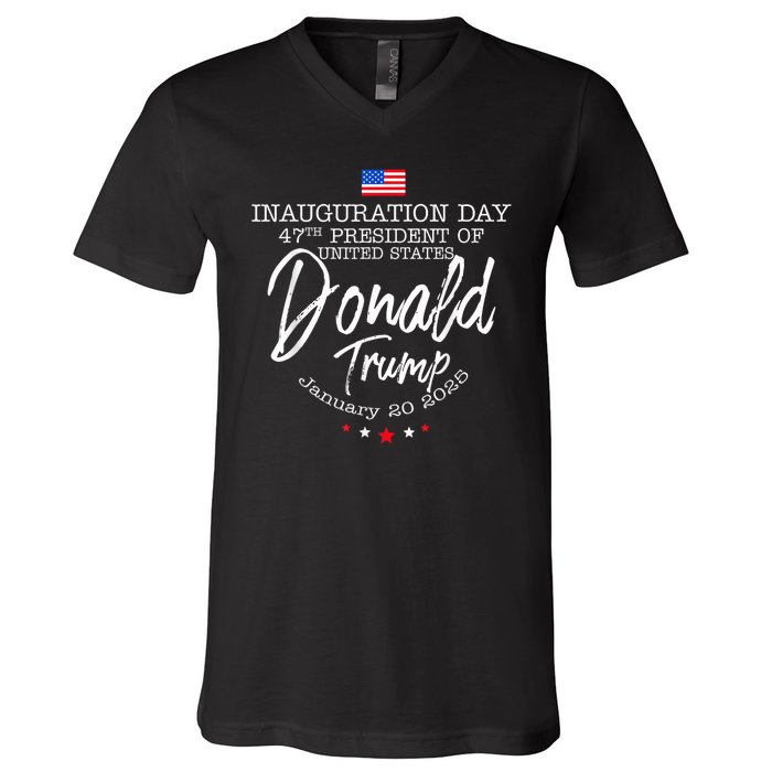 Donald Trump Inauguration Day 2025 V-Neck T-Shirt