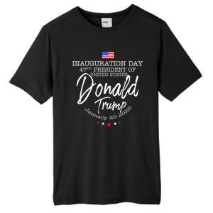 Donald Trump Inauguration Day 2025 Tall Fusion ChromaSoft Performance T-Shirt